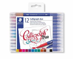 Opakowanie Pisak artystyczny do kaligrafii 12 kolorów