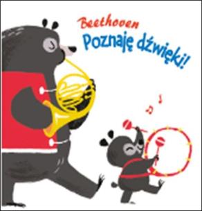 Okładka książki Poznaję dzwięki - Beethoven