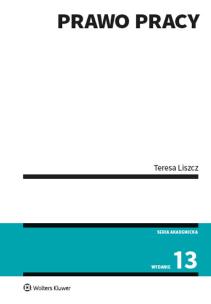 Okładka książki Prawo pracy