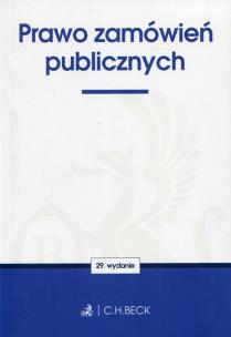 Okładka książki Prawo zamówień publicznych