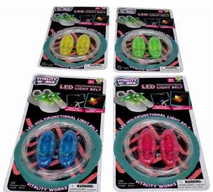 Opakowanie Przypinki do butów + sznurowadła Led