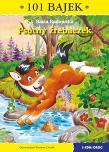 Okładka książki PSOTNY ŹREBACZEK 101 BAJEK