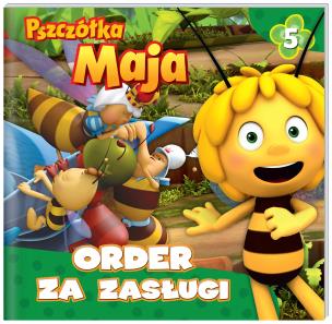 Okładka książki PSZCZÓŁKA MAJA ORDER ZA ZASŁUGI