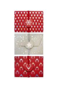 Opakowanie Pudełka na karty podarunkowe 3 sztuki