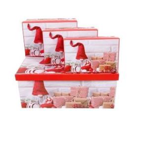 Opakowanie Pudełko świąteczne kartonowe CBP10_S01 mix 10szt