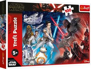 Opakowanie Puzzle 100 Jasna vs ciemna strona Mocy TREFL