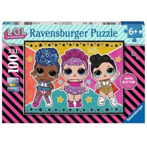 Opakowanie Puzzle 100 LOL Suprise XXL Brokat