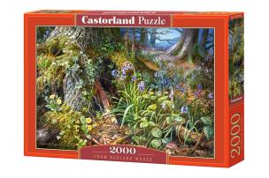 Puzzle 2000 Z lasu w Rusland CASTOR. Wydawca: Castorland. Multiszop.pl Opakowanie Puzzle 2000 Z lasu w Rusland CASTOR