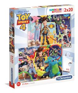 Opakowanie Puzzle 2x20 Super kolor Toy story 4