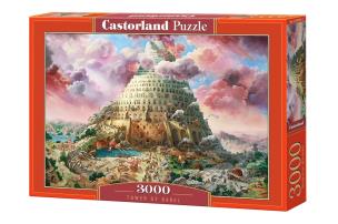 Puzzle 3000 Wieża Babel CASTOR. Wydawca: Castorland. Multiszop.pl Opakowanie Puzzle 3000 Wieża Babel CASTOR