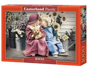 Puzzle First Love 1000. Wydawca: Castorland. Multiszop.pl Opakowanie Puzzle First Love 1000