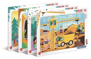 Opakowanie Puzzle ramkowe 15 Super kolor Means of Transpor
