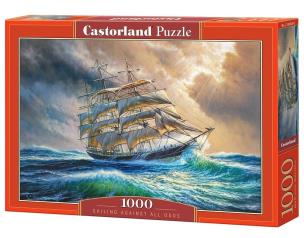 Puzzle Sailing Against All Odds 1000. Wydawca: Castorland. Multiszop.pl Opakowanie Puzzle Sailing Against All Odds 1000