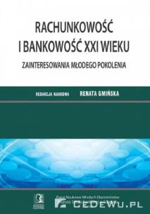 Okładka książki Rachunkowość i bankowość XXI wieku