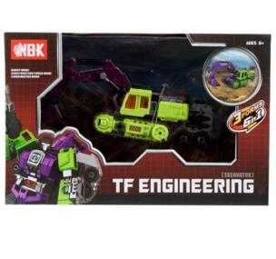 Opakowanie Robot auto ciężarowe 2w1 koparka