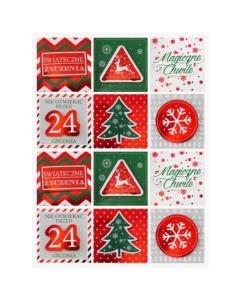 Opakowanie Samoprzylepne karnety do podpis. prezentów (24szt)