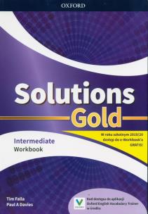Okładka książki Solutions Gold Intermediate WB OXFORD