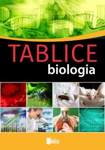 Tablice. Biologia. Autor: Opracowanie zbiorowe. Multiszop.pl Okładka książki Tablice. Biologia