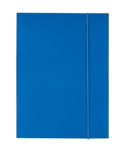 Opakowanie Teczka A4 kartonowa z gumką niebieska 300g D.RECT