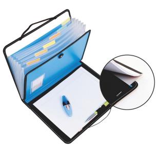 Opakowanie Teczka A4 multifunkcyjna pomarańczowa D.RECT