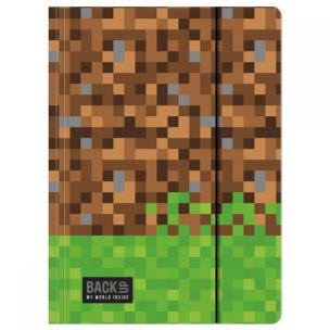 Opakowanie Teczka z gumką A4 BackUp Game 10 sztuk