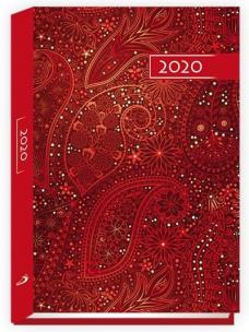 Opakowanie Terminarz 2020 B6 Kolorowy ornament