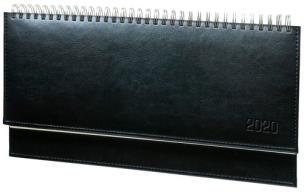 Okładka książki Terminarz 2020 leżący Nebraska czarna