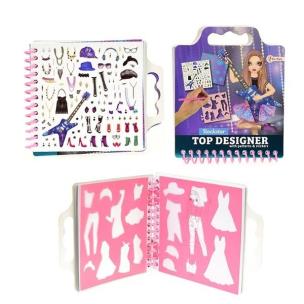 Opakowanie Top Designer Kolorowanka - Rockstar z naklejkami