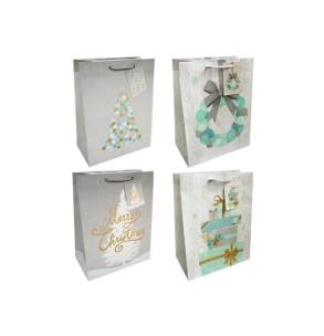 Opakowanie Torba prezentowa 18x23cm z brokatem mix