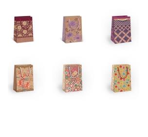 Opakowanie Torba prezentowa Eko 10x16x6cm mix ARGUS