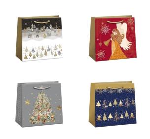 Opakowanie Torba prezentowa świąteczna Lux 18x18cm ARGUS