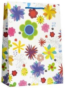 Opakowanie Torebka ozdobna Kwiaty A4
