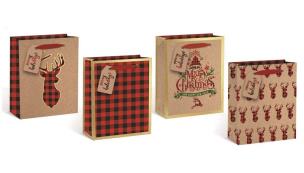 Opakowanie Torebka świąteczna KR 2650 M tłoczona