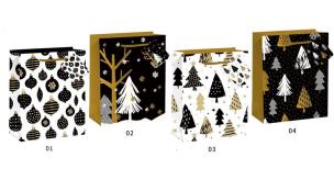 Opakowanie Torebka świąteczna KR 2701 M tłoczona