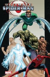 ULTIMATE SPIDER-MAN TOM 5. Autor: Brian Michael Bendis, Mark Bagley, Trevor Hairsine. Multiszop.pl Okładka książki ULTIMATE SPIDER-MAN TOM 5