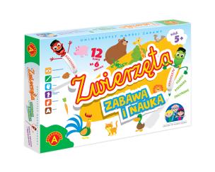 Opakowanie UNIWERSYTET MĄDREJ ZABAWY ZWIERZĘTA