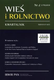 Opakowanie Wieś i Rolnictwo 2018/2 (179)