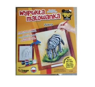 Opakowanie Wypukła Malowanka - Zoo Zebra