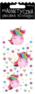 Opakowanie Zakładka magnetyczna - Jednorożce
