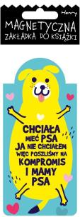 Opakowanie Zakładka magnetyczna - Pies