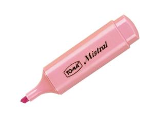 Opakowanie Zakreślacz Mistral Pastel różowy (10szt) TOMA