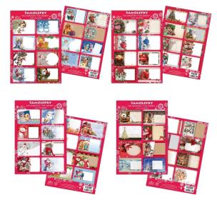 Opakowanie Zawieszka do prezentu świąteczna 16szt ARGUS