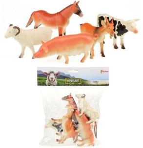 Opakowanie Zestaw 5 figurek zwierząt hodowlanych deluxe