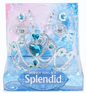 Opakowanie Zestaw piękności diadem z akcesoriami