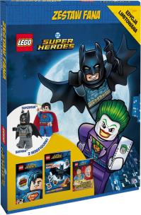 Okładka książki Zestwa Fana. Lego DC Super Heroes