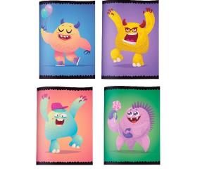 Opakowanie Zeszyt A5/32K kratka Monsters (10szt) STRIGO
