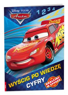 Okładka książki Auta Wyścig po wiedzę Cyfry/NUG9102