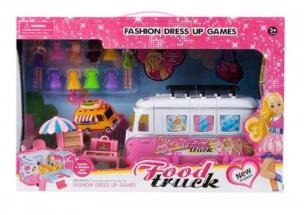 Opakowanie Auto Kamper dla lalek+ akcesoria