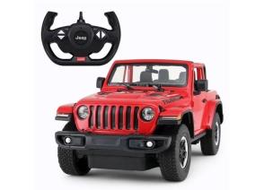 Opakowanie Auto R/C Jeep Wrangler Rubicon 1:14 Rastar czerwony