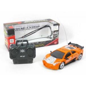 Opakowanie Auto wyścigowe 16 cm skala 1:28 na pilota czerwone